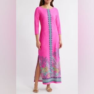 NWT Lilly Pulitzer Seralina Chilly Lilly Maxi Dress